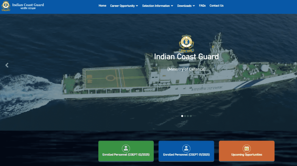 Indian Coast Guard Navik GD & DB Recruitment 2025