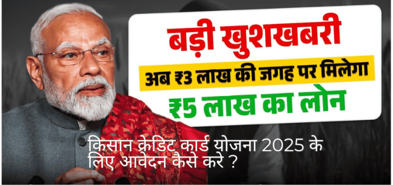 Kisan Credit Card Yojana 2025 Online Apply