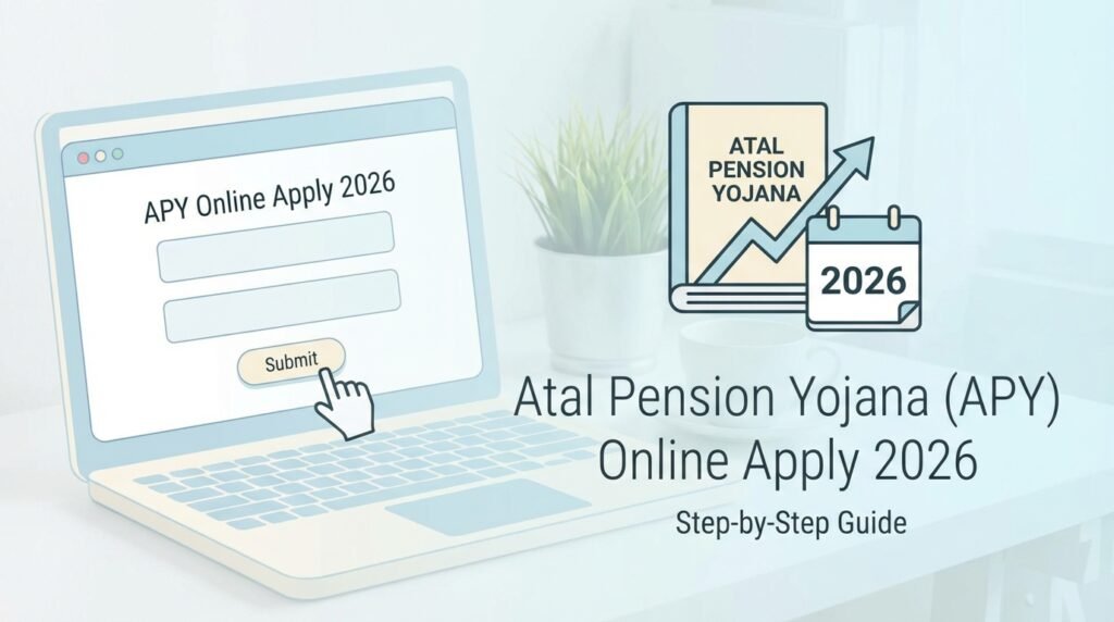 Atal Pension Yojana APY online apply 2026 step by step guide