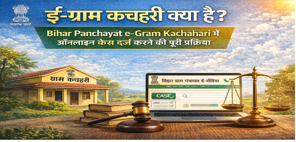 ई-ग्राम कचहरी क्या है? Bihar Panchayat e-Gram Kachahari में ऑनलाइन केस दर्ज करने की पूरी प्रक्रिया