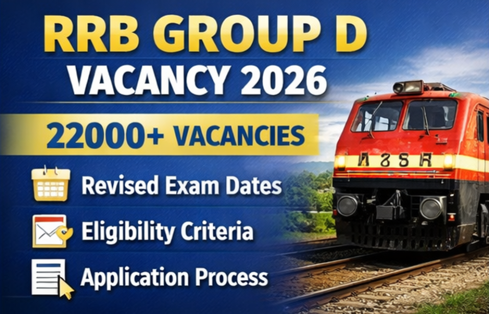 RRB Group D Vacancy 2026: Revised Dates, Eligibility, and Application Guide