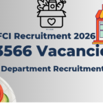 FCI Recruitment 2026 vacancy details and exam preparation information displayed on official notice style image