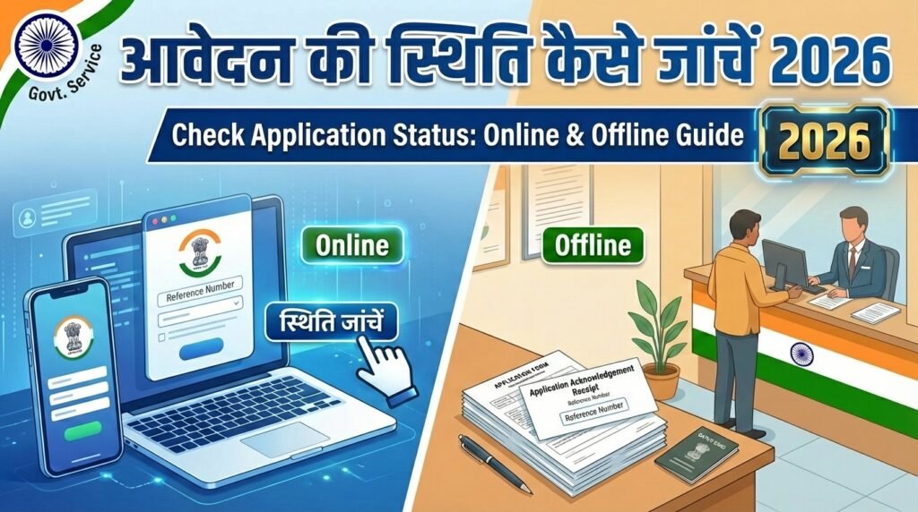 Application Status Kaise Check Karein