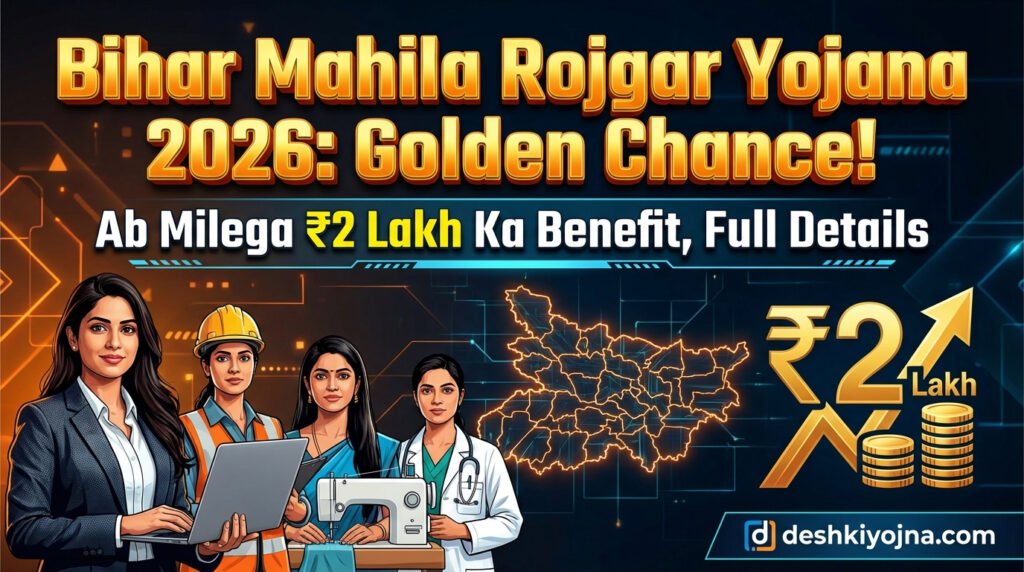 Bihar Mahila Rojgar Yojana 2026: Golden Chance! Ab Milega ₹2 Lakh Ka Benefit, Full Details